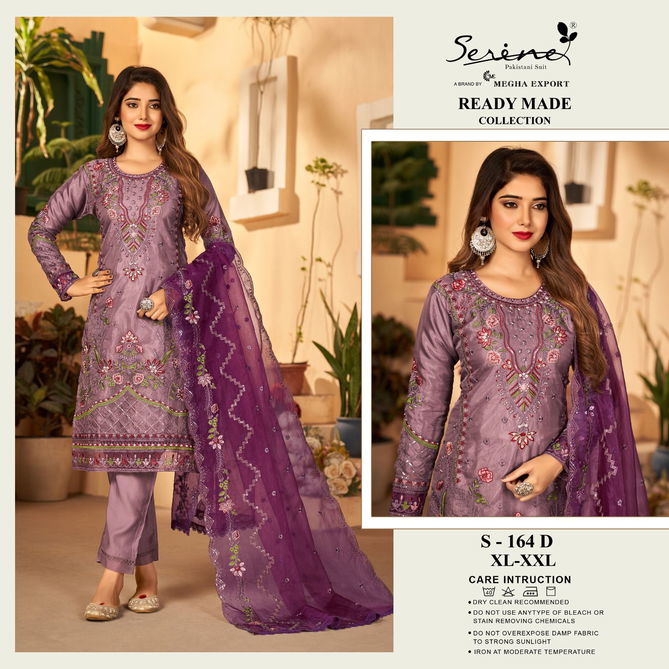 S 164 By Serine Readymade Pakistani Suits Catalog
